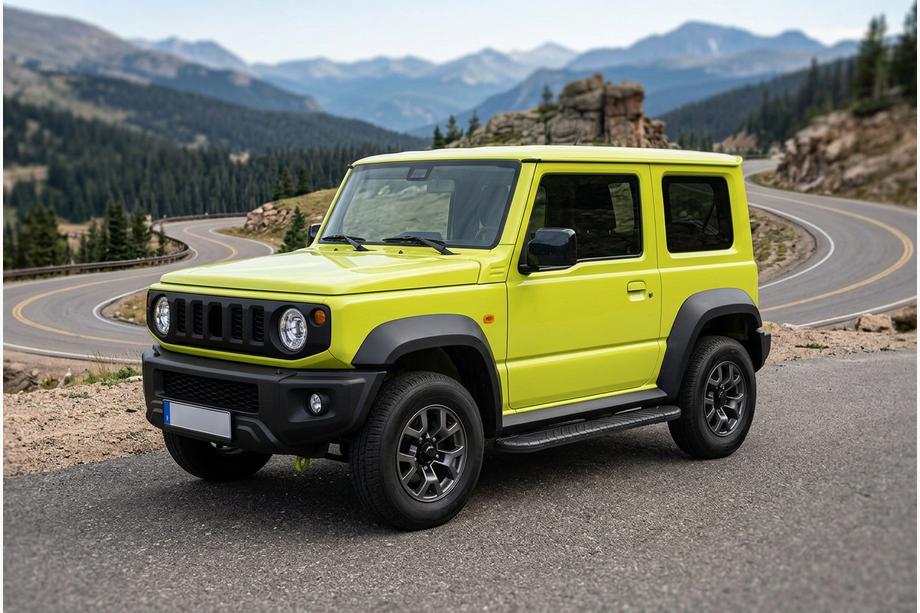 Suzuki Jimny 2018– Bosphore Black -sivuastinlaudat (2 kpl, alumiini) Image