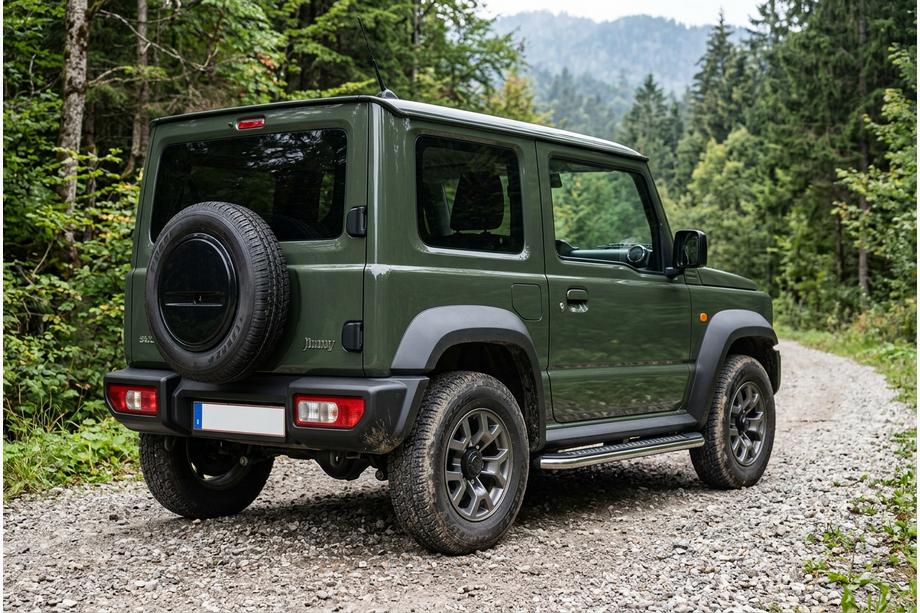 Suzuki Jimny 2018– Sivuporraslaudat Maydos V2 (2 kpl, alumiini) Image