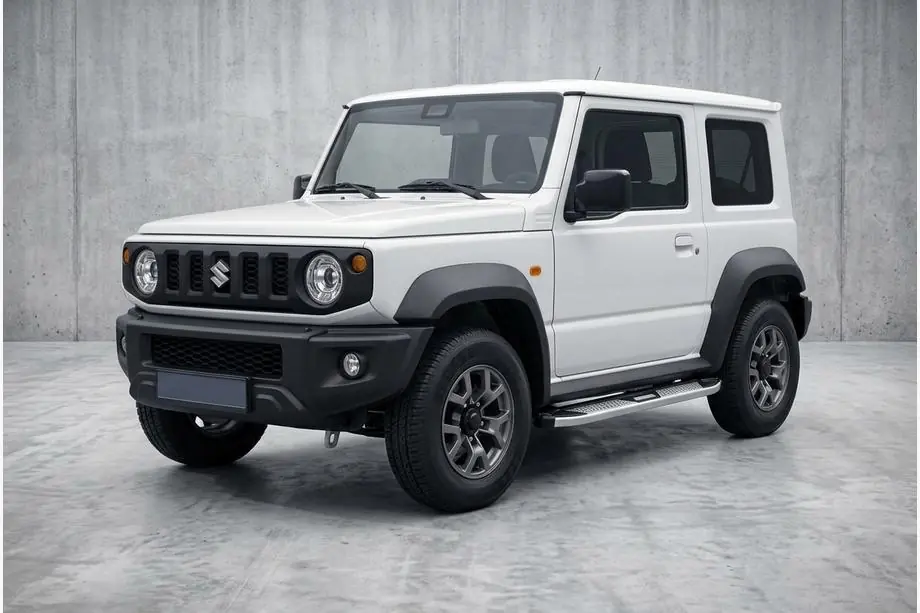 Suzuki Jimny 2018– Mevsim Grey sivuporrastangot (2 kpl, alumiini) Image