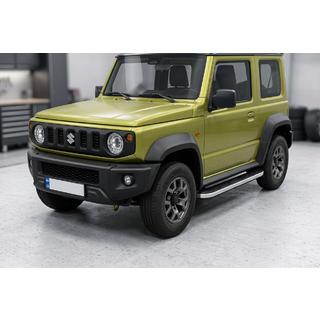 Sivuportaat Tayga Grey (2 kpl, alumiini) Suzuki Jimny 2018– kuva 1