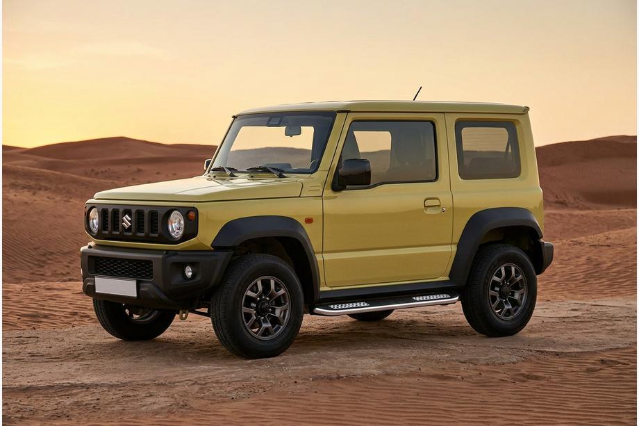 Suzuki Jimny 2018– Tayga V2 sivukynnykset (2 kpl, alumiini) Kuva 1