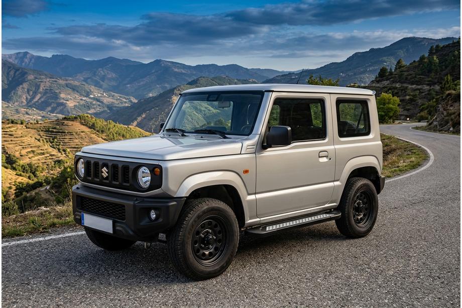 Suzuki Jimny 2018– Sivuaskelmat Vision New Grey (2 kpl, alumiini) Image