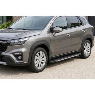 Sivuastinlaudat Bosphore Grey (2 kpl, alumiini) Suzuki SX4 S-Cross 2021– kuva 1
