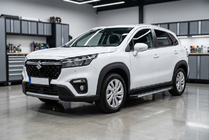 Suzuki SX4 S-Cross 2021– Sivuportaat Maya V1 (2 kpl, alumiini) kuva 1