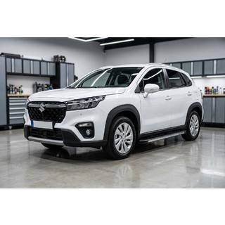 Sivuportaat Maya V1 (2 kpl, alumiini) Suzuki SX4 S-Cross 2021– kuva 1