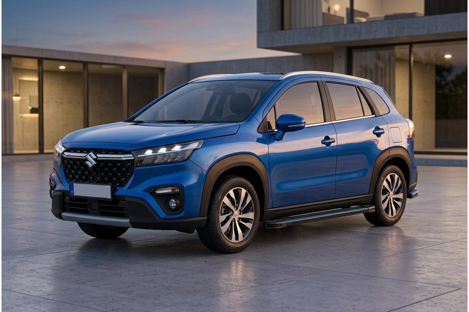 Suzuki SX4 S-Cross 2021– Maya Blue sivuportaat (2 kpl, alumiini) Image