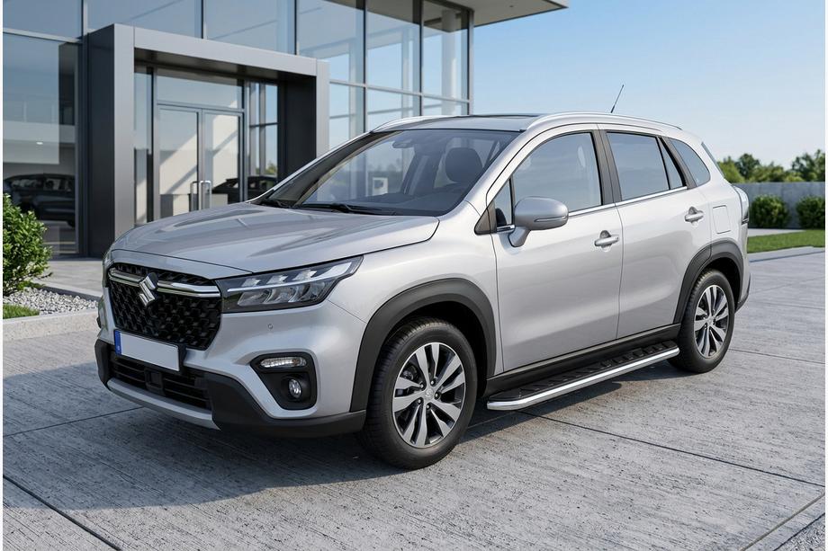 Suzuki SX4 S-Cross 2021– Maydos V1 sivukynnykset (2 kpl, alumiini) Image
