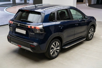 Suzuki SX4 S-Cross 2021– BlackLine-sivuporrast (2 kpl, alumiini) kuva 1