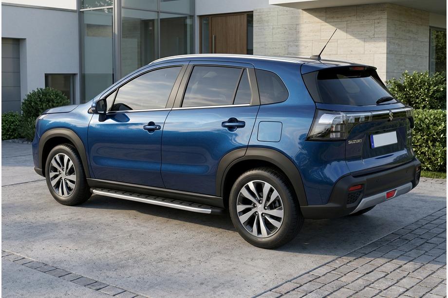 Suzuki SX4 S-Cross 2021– Sivuporraslaudat Fullmond (2 kpl, alumiini) Image