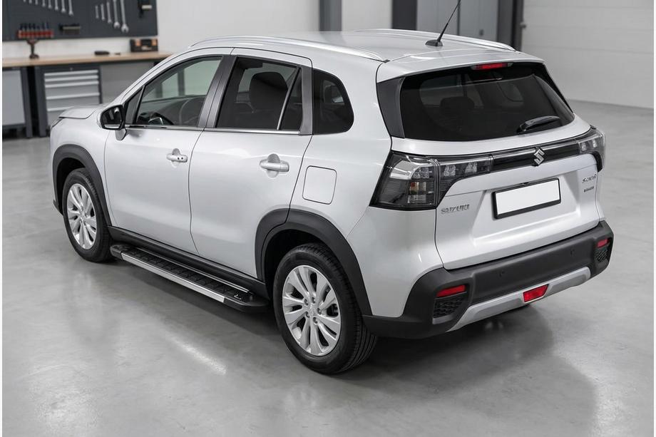 Suzuki SX4 S-Cross 2021– RedLine sivuastinlaudat (2 kpl, alumiini) Image