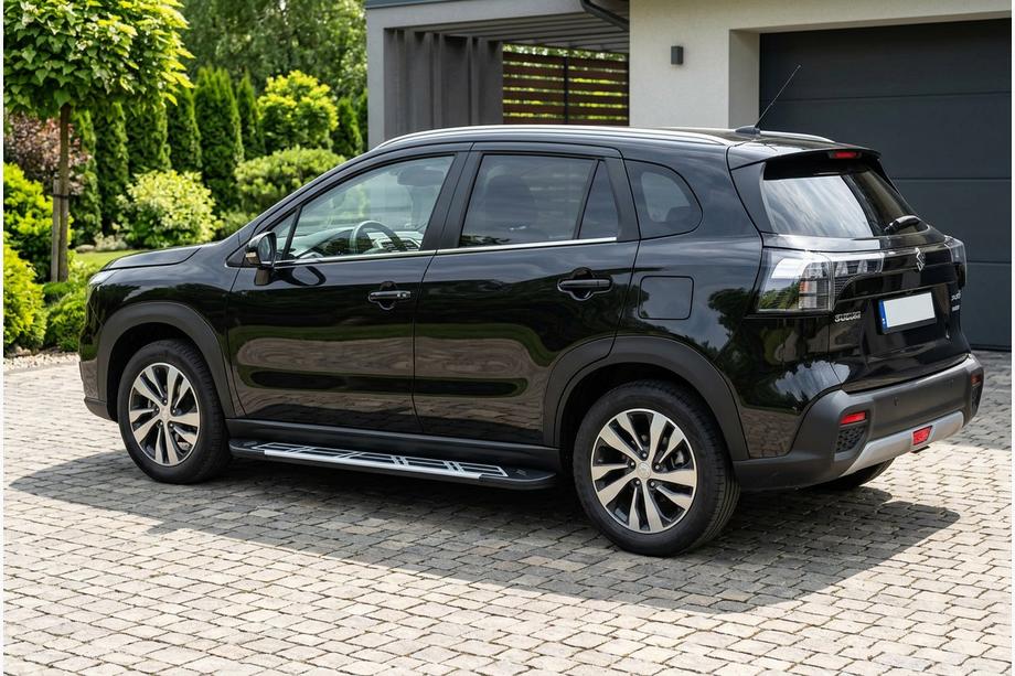 Suzuki SX4 S-Cross 2021– Sunrise sivuportaat (2 kpl, alumiini) Image