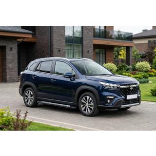 Sivuporrastangot Vision New Black (2 kpl, alumiini) Suzuki SX4 S-Cross 2021– kuva 1