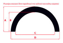 Mazda 6 2003–2008 Pyöränkaaren listat (SD-SW) (4 kpl, musta, ABS-muovi) kuva 9