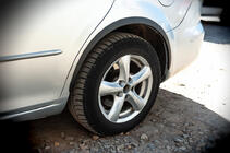 Mazda 6 2003–2008 Pyöränkaaren listat (SD-SW) (4 kpl, musta, ABS-muovi) kuva 4