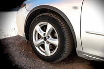 Mazda 6 2003–2008 Pyöränkaaren listat (SD-SW) (4 kpl, musta, ABS-muovi) kuva 5