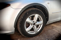 Mazda 6 2003–2008 Pyöränkaaren listat (SD-SW) (4 kpl, musta, ABS-muovi) kuva 6