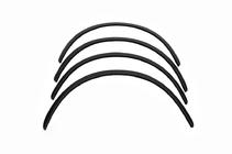 Mazda 6 2003–2008 Pyöränkaaren listat (SD-SW) (4 kpl, musta, ABS-muovi) kuva 7