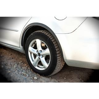 Pyöränkaaren listat (SD-SW) (4 kpl, musta, ABS-muovi) Mazda 6 2003–2008 kuva 3