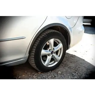 Pyöränkaaren listat (SD-SW) (4 kpl, musta, ABS-muovi) Mazda 6 2003–2008 kuva 4
