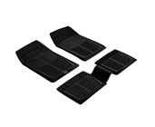 Yleismalliset kumimatot (4 kpl, PUFI SMART, mustat) kuva 1