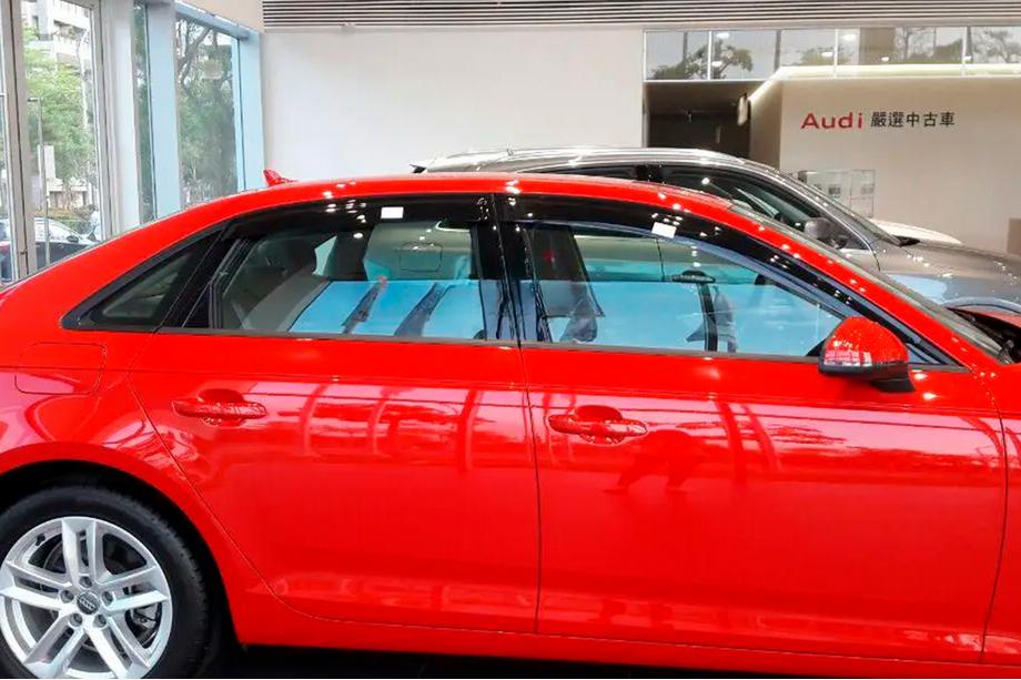Audi A4 B9 2015–2024 Ikkunadeflektorit Sedan (4 kpl, HIC) Image