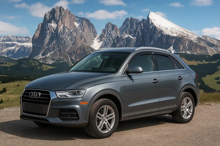 Audi Q3 2011–2019 Ikkunadeflektorit (4 kpl, HIC) Image