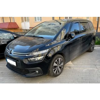 Sivuikkunan tuuliohjaimet Grand (4 kpl, HIC) Citroen C-4 Picasso 2013–2022 kuva 2