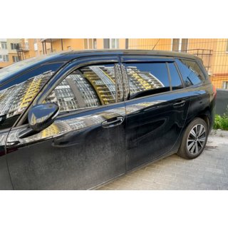 Sivuikkunan tuuliohjaimet Grand (4 kpl, HIC) Citroen C-4 Picasso 2013–2022 kuva 4