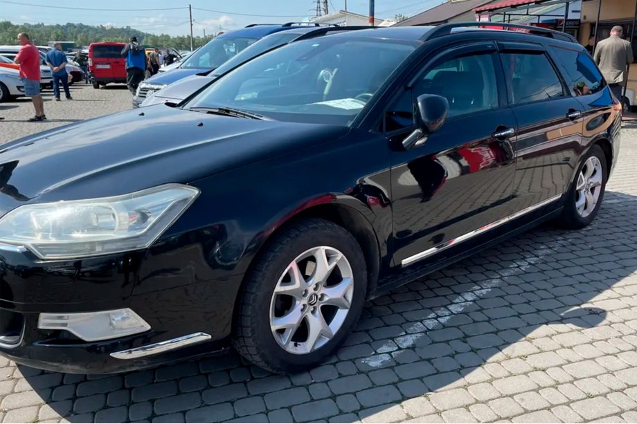 Citroen C-5 2008–2017 SW tuuliohjaimet ikkunoihin (4 kpl, HIC) Image