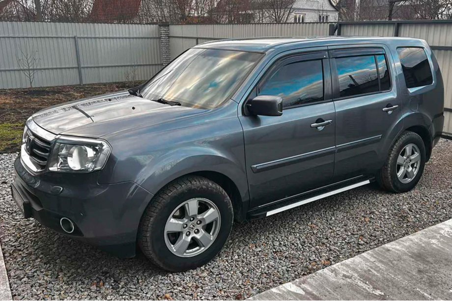 Honda Pilot 2008–2015 Ikkunadeflektorit (4 kpl, HIC) Image
