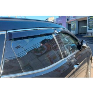 Tuuliohjaimet kromilistalla (4 kpl, HIC) Infiniti FX 2008–2012 kuva 1