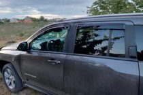 Jeep Compass 2006–2016 Ikkunadeflektorit (4 kpl, HIC) kuva 2