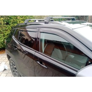 Ikkunadeflektorit (4 kpl, HIC) Jeep Compass 2016– kuva 2