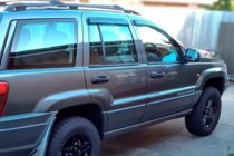 Jeep Grand Cherokee WJ 1999–2004 Ikkunadeflektorit (4 kpl, HIC) kuva 6