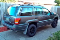 Jeep Grand Cherokee WJ 1999–2004 Ikkunadeflektorit (4 kpl, HIC) kuva 7