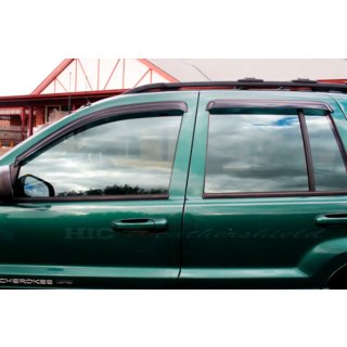 Ikkunadeflektorit (4 kpl, HIC) Jeep Grand Cherokee WJ 1999–2004 kuva 2