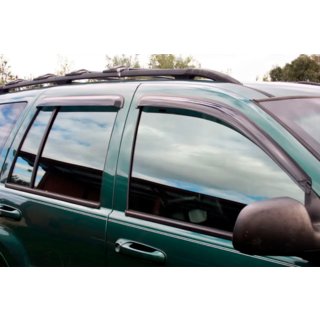 Ikkunadeflektorit (4 kpl, HIC) Jeep Grand Cherokee WJ 1999–2004 kuva 3