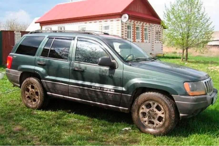 Jeep Grand Cherokee WJ 1999–2004 Ikkunadeflektorit (4 kpl, HIC) Image