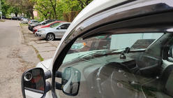 Fiat Doblo I 2001–2005 Tuuliohjaimet (2 kpl, Sunplex Sport) kuva 3