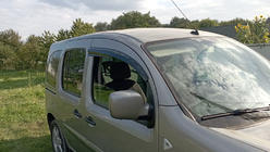 Renault Kangoo 2008–2020 Tuuliohjaimet (2 kpl, Sunplex Sport) kuva 4