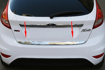 Ford Fiesta 2008–2017 Takalukun reunalista (ruostumaton teräs) OmsaLine – italialainen ruostumaton teräs kuva 3