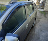 Renault Logan MCV 2013–2022 Ikkunatuuliohjaimet (4 kpl, Sunplex Sport) kuva 1