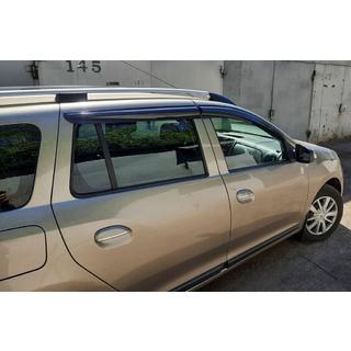 Ikkunatuuliohjaimet (4 kpl, Sunplex Sport) Renault Logan MCV 2013–2022 kuva 3