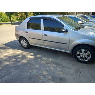 Ikkunatuuliohjaimet (4 kpl, Sunplex Sport) Dacia Logan I 2005–2008 kuva 3