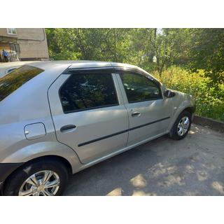 Ikkunatuuliohjaimet (4 kpl, Sunplex Sport) Dacia Logan I 2005–2008 kuva 4
