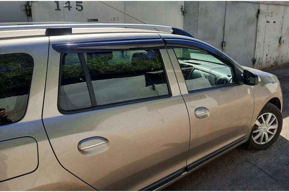 Dacia Logan MCV 2013–2020 Ikkunatuuliohjaimet (4 kpl, Sunplex Sport) Kuva 4