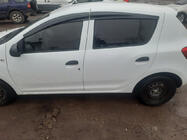 Dacia Sandero 2013–2020 Ikkunatuuliohjaimet (4 kpl, Sunplex Sport) kuva 2