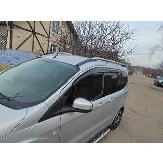 Ikkunatuuliohjaimet (4 kpl, Sunplex Sport) Ford Courier 2014–2023 kuva 1