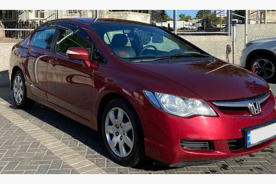 Honda Civic Sedan VIII 2006–2011 Ikkunatuuliohjaimet (4 kpl, Sunplex Sport) Kuva 4