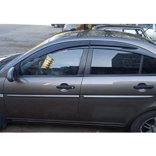 Ikkunatuuliohjaimet (4 kpl, Sunplex Sport) Hyundai Accent 2006–2010 kuva 4